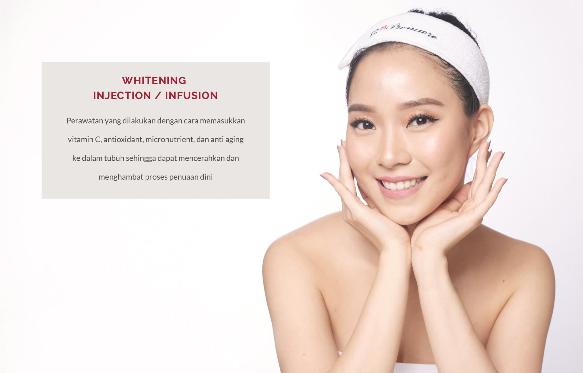 whitening injection infusion